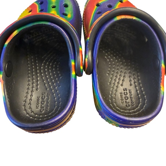 Crocs Classic Solarized Tie Dye Clogs-Size 4 toddlers - Picture 4 of 4